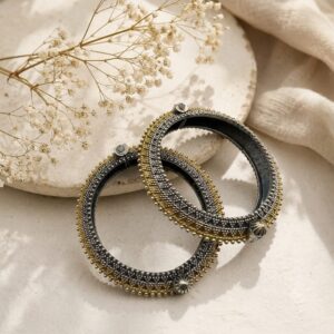 Dual tone elegant openable kada