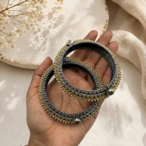 Dual tone elegant openable kada