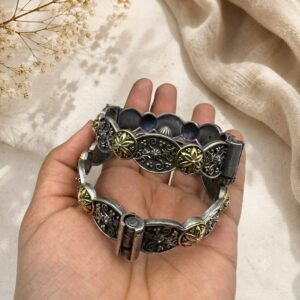 Beautiful dual tone bangles