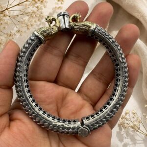 Dual tone elegant openable bangles