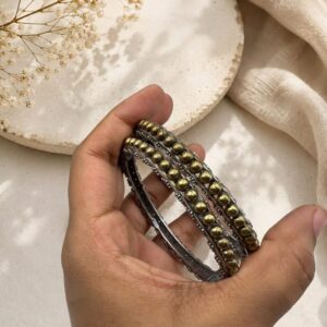 Dual tone beautiful openable bangles
