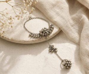 Pair of ghughroo payal / hand bracelet