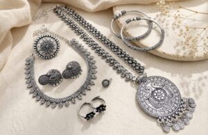 Premium german silver jewellery combo