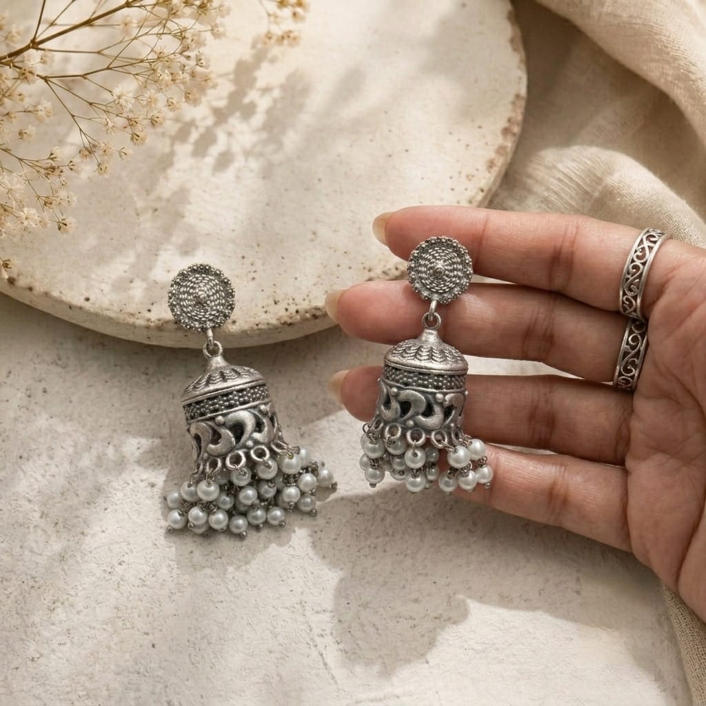 Premium replica jhumkas