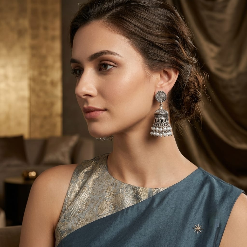 Premium replica jhumkas