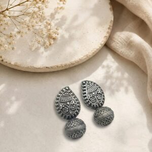 Paisley Bloom Drop Earrings