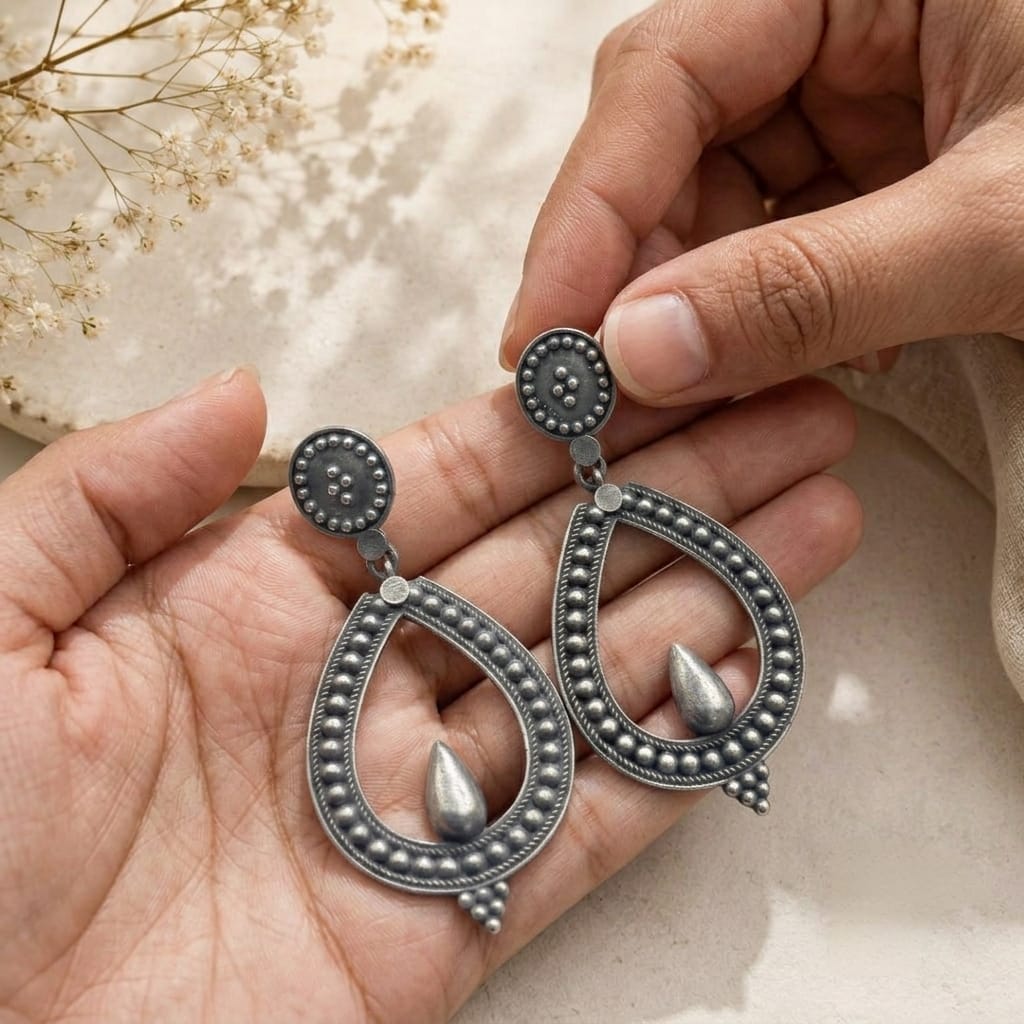 Moonlit Teardrop Earrings