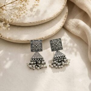 The Quad-Pearl Jhumka