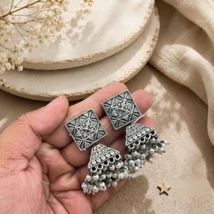 The Quad-Pearl Jhumka