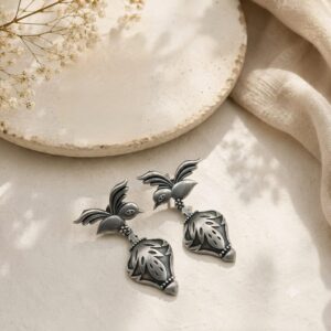 The Winged Leaf Earrings