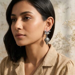 The Winged Leaf Earrings