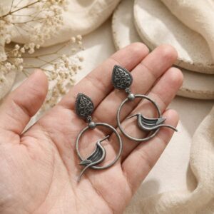 Avian Circle Earrings
