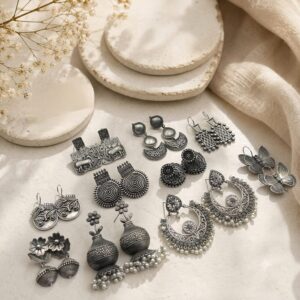 10 pairs of elegant earrings